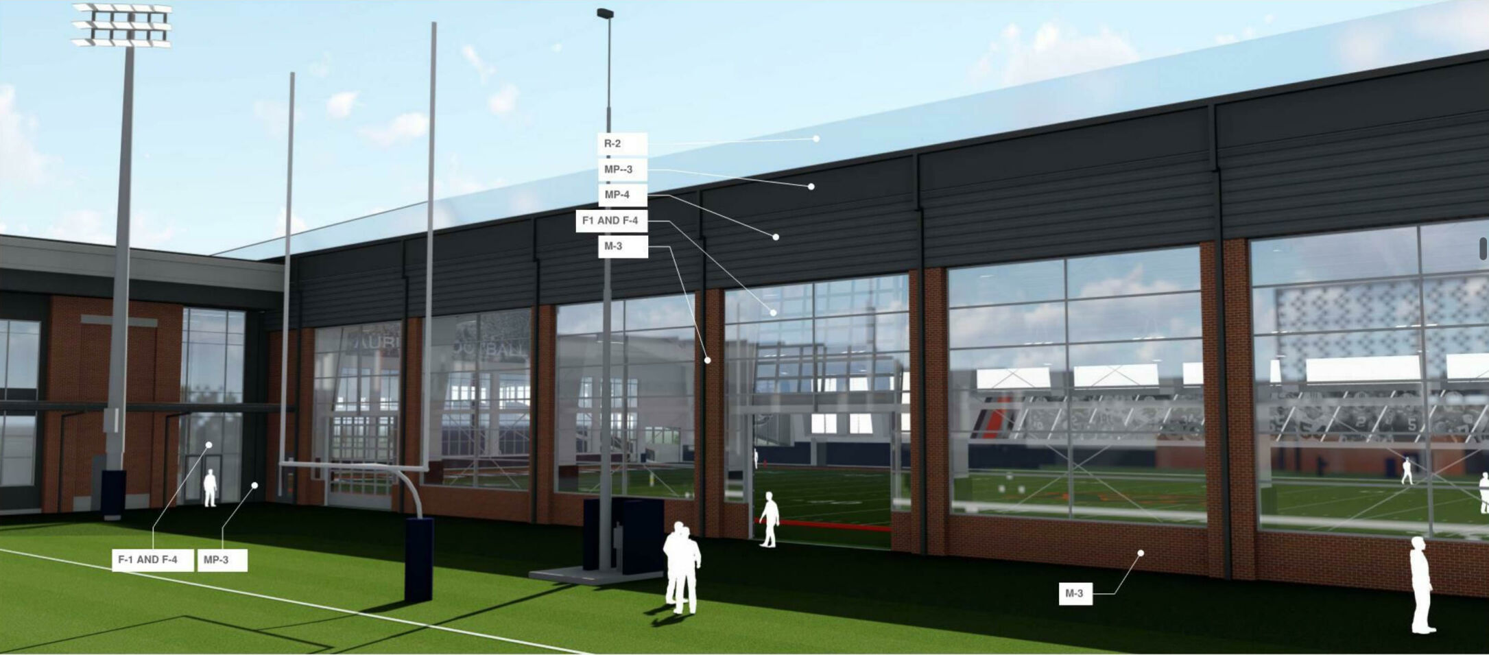 Auburn Football Performance Facility renderings